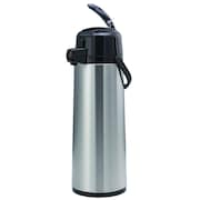 SERVICE IDEAS EcoAir Airpot with Lever Lid, 30 Liter, Glass vacuum insulated ECAL30S